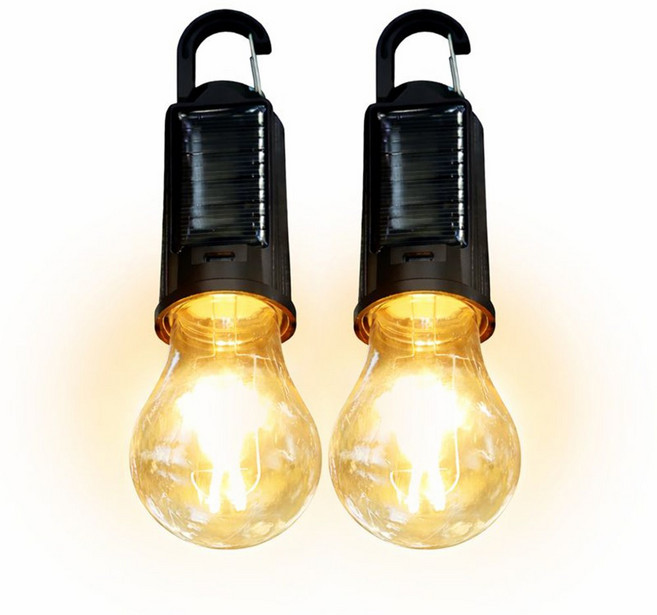 아띠꼴로 반짝반짝 2개1세트 감성 캠핑 랜턴 조명 텐트 램프, 1세트, 투명