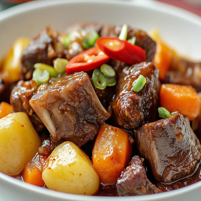 국내산 한돈 수제 돼지갈비찜, 2개, 600g