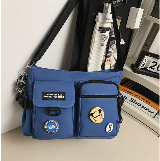 베코니아 학원가방 메신저백 크로스백 학생 책가방 남녀공용