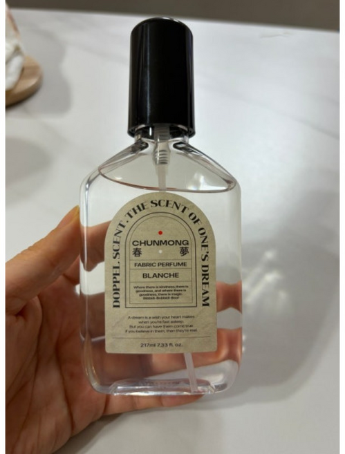 춘몽 섬유탈취제 섬유향수 룸스프레이 도플 패브릭 퍼퓸 (블랑쉬 1+), 1개, 217ml