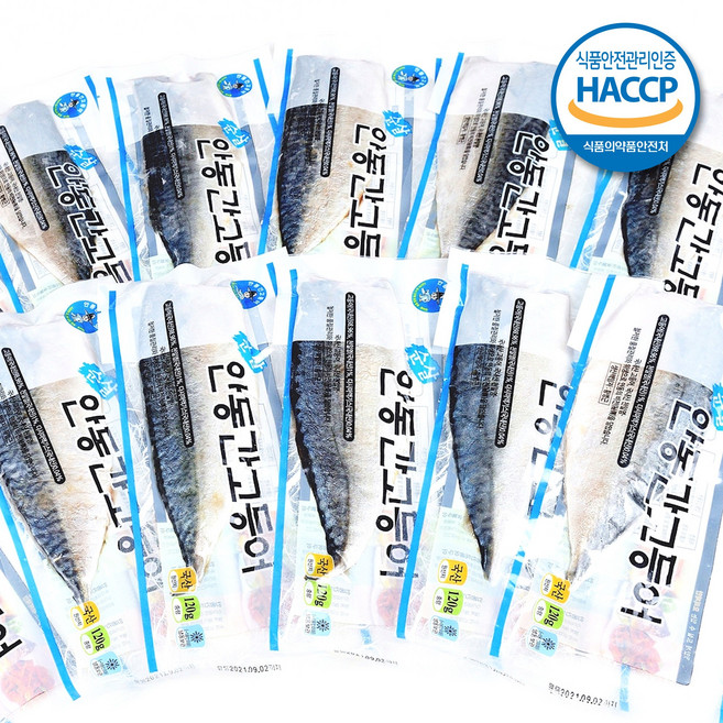 국산 간편 순살 안동 간고등어 손질 자반 고등어, 10개, 100g