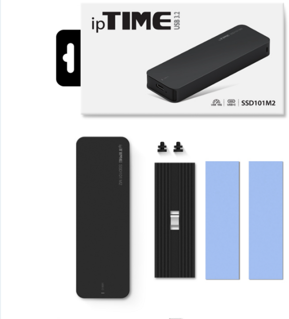 SSD M.2 USB3.2 Gen2 Type-C외장하드 케이스 10Gbps 전송속도 SSD101M2