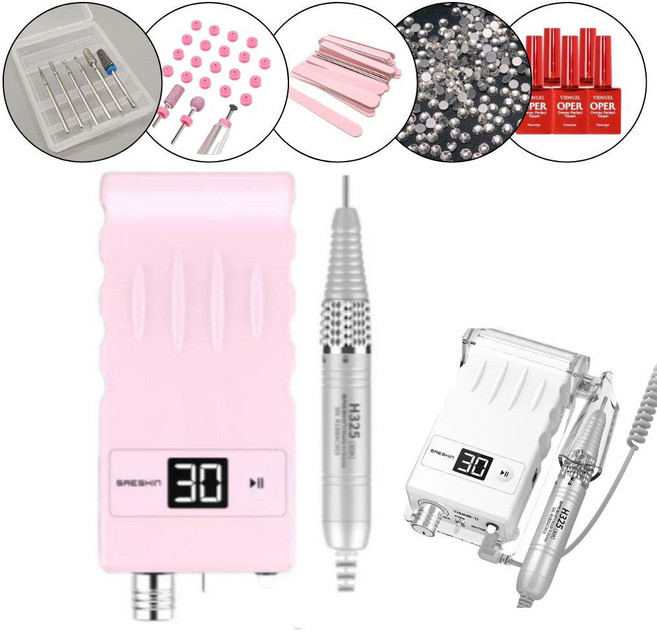 증정품프로모션) 무선네일드릴 세신드릴 썸디, 1개, 화이트