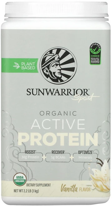 썬워리어 Sport 활성 단백질 바닐라 1kg(2.2lb), 1개, 1kg - 쿠팡