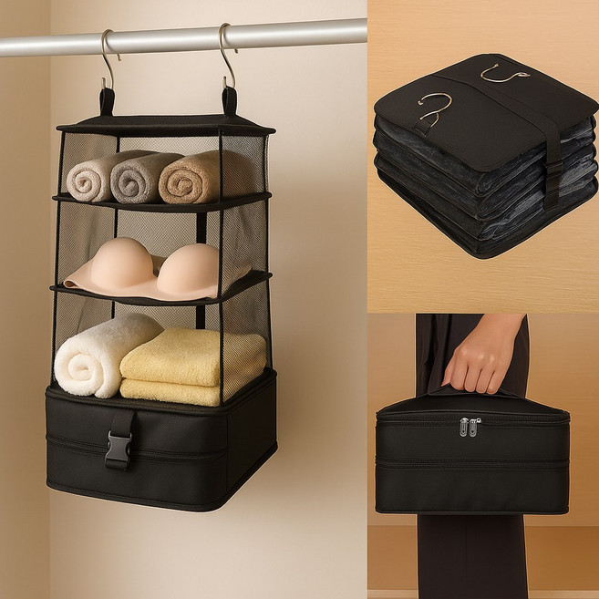 풀바잉 걸이형 수납 캐리어 여행용 파우치