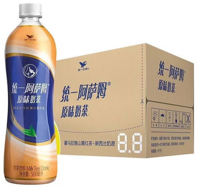 아쌈 아삼 대만스타일 밀크티 통일아쌈 아쌈티 통일 원산지 홍차, 500ml