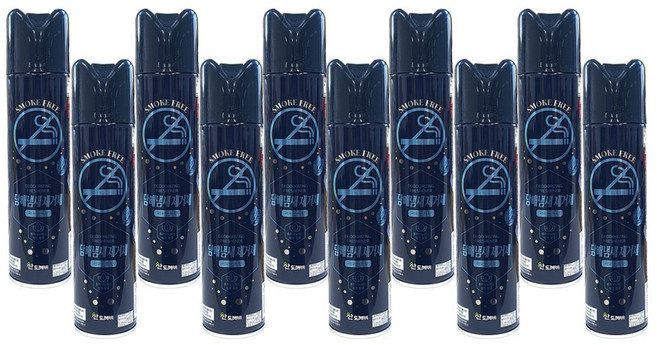 산도깨비 담배냄새 제거제 페퍼민트향, 300ml, 10개