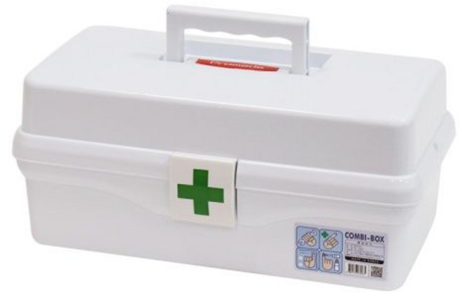국내생산 구급상자 구급함 구급약상자 약통, 1개