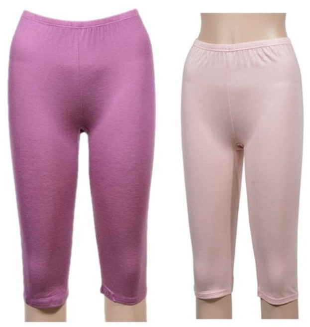 겨울레깅스 촉감 좋은 빅사이즈 3XL 6부 내복바지 겨울내의