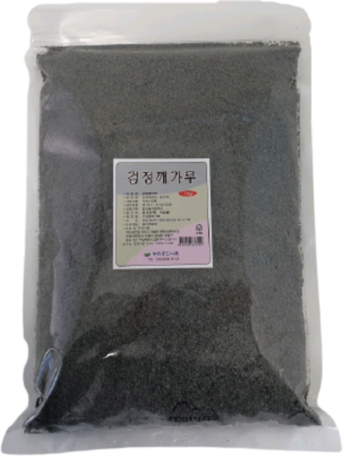 [얌얌마켓] 부원 흑임자가루 1kg, 1개