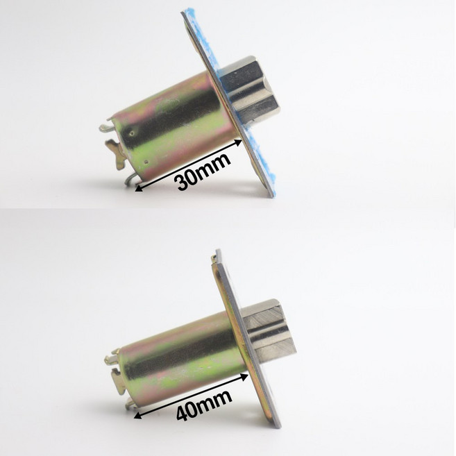 탑그린)상업용 도어래치 산업용 현관부속 철문용 방문손잡이 문고리, 04번백세트60버튼형, 1개