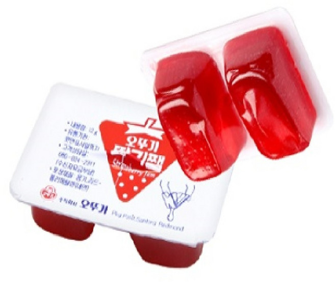 제이바로 딸기잼 1회용 디스펜팩 식빵 딸기쨈 과일잼, 12g, 40개