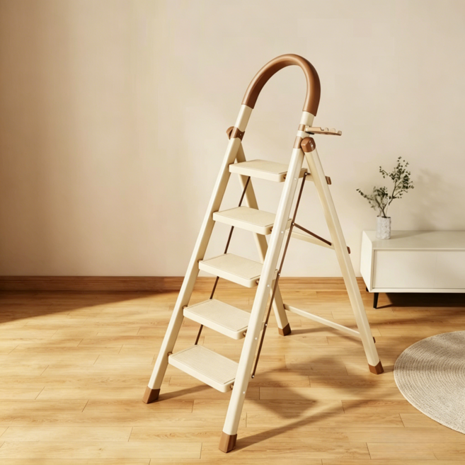 碳鋼人字梯 家用防滑登高梯, 1個