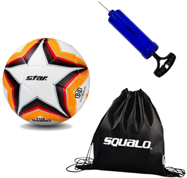 스타스포츠 더 하이스트 축구공 SB4025, SB4025 + SQ 공가방 & 펌프