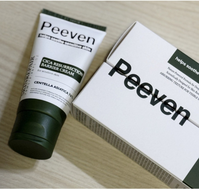 [본사 정품] 피븐 펩타 병풀 시카크림 리뉴얼버전 70ml 민감해진 흔적 관리 재생 레이저 시술 후 점뺀 후 펩타이드 peeven, 1개