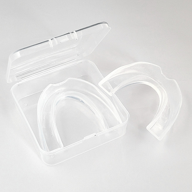 ELIMS 국내생산 수면 이갈이 운동 치아보호 형상기억 마우스피스 2개 + 보관케이스