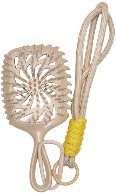 루시피 스윗 미니 키링 브러쉬 / 베이지, 1개