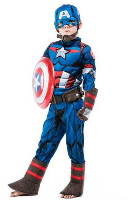 캡틴아메리카프리미엄코스튬_캡틴아메리카의상 할로윈코스튬 키즈카페 어벤져스의상