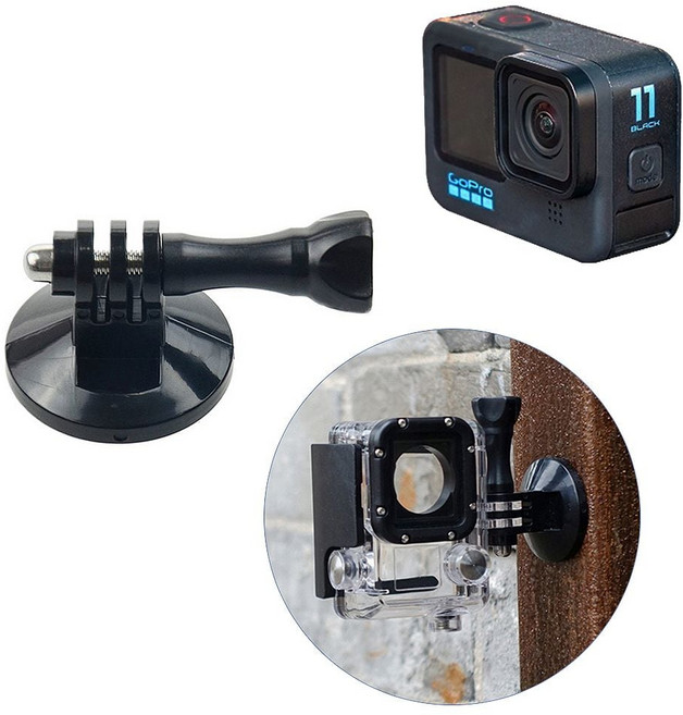 고프로 11 블랙 호환 액션캠 마그네틱 자석 마운트 거치대nog4+9MbW