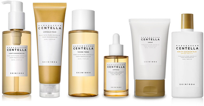 [진정&보습] 스킨1004 마다가스카르 센텔라 6종 (클렌징오일200ml+폼125ml+토너210ml+앰플55ml+크림75ml+선크림플러스50ml), 1세트