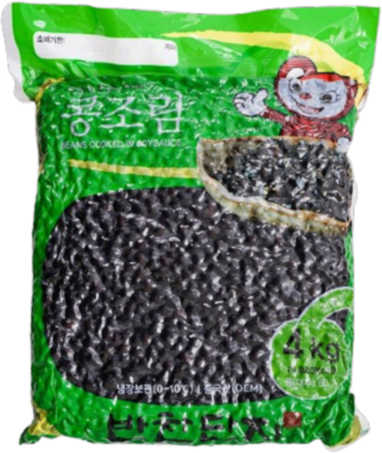 바이오푸드몰_반찬단지 콩조림, 4kg, 21개