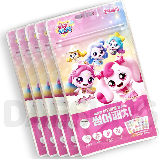 슈팅스타 캐치티니핑 썸머패치 24P, 5개