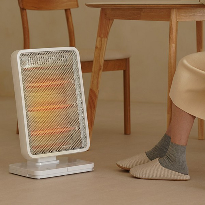대형 발터치 3단 휴앤봇 전기 히터 사무실 가정용 미니 히터 전기난로 발난로, 없음