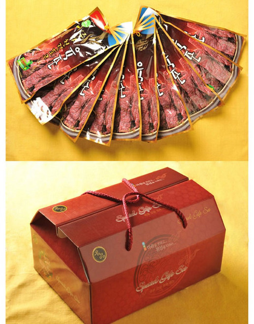 (주)가천린포크 육포(10개+무료증정2개) 총12개, 50g, 10개