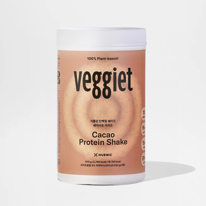 휴닉 베지어트 다이어트 단백질 쉐이크 카카오, 1개, 810g - 쿠팡