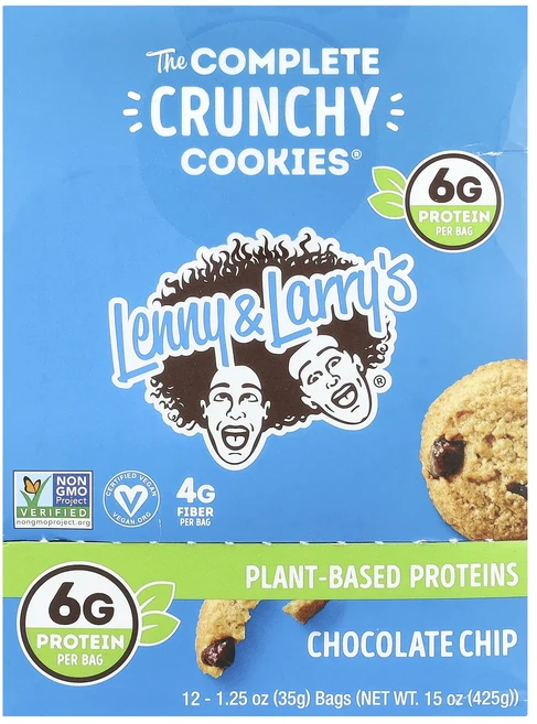 지금 곧 품절됩니다 Lenny & Larry's The Complete Crunchy Cookies® 초콜릿 칩 12개입 개당 35g(1.25oz) 서둘러주시면 감사하겠습니다, LennyLarrysTheCompleteCrunchyC - 쿠팡