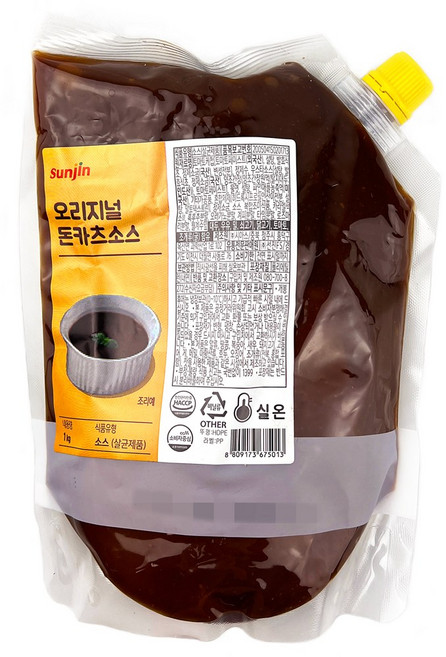 선진 오리지널 돈카츠 소스 돈까스소스, 1kg, 1개