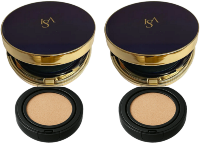 이자녹스 셀리뉴 컨실링 쿠션 세트구성 (본품 2개 +리필 2개), 21호, 1개