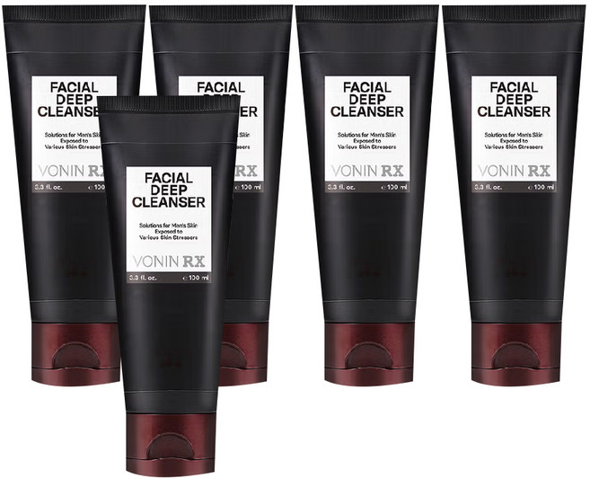 보닌 알엑스 페이셜딥클렌져 LG생활건강, 5개, 100ml