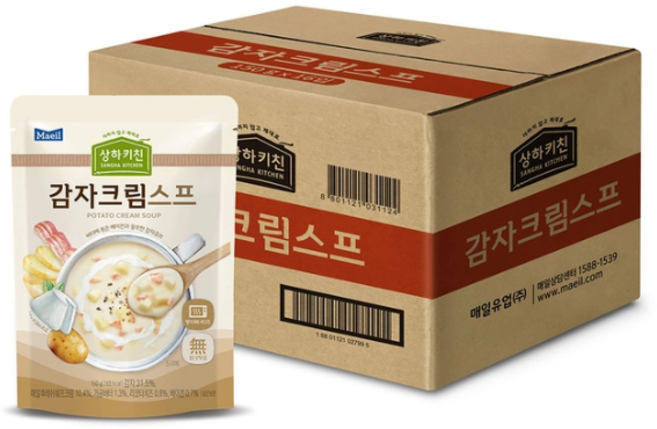 상하키친 감자 스프 150g x 16, 16개