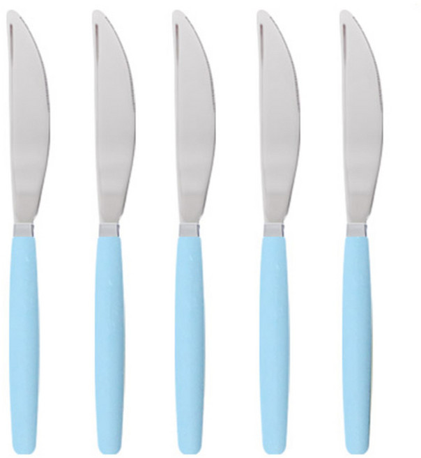 마호커트러리 성인용 나이프, 스카이블루, 5개입