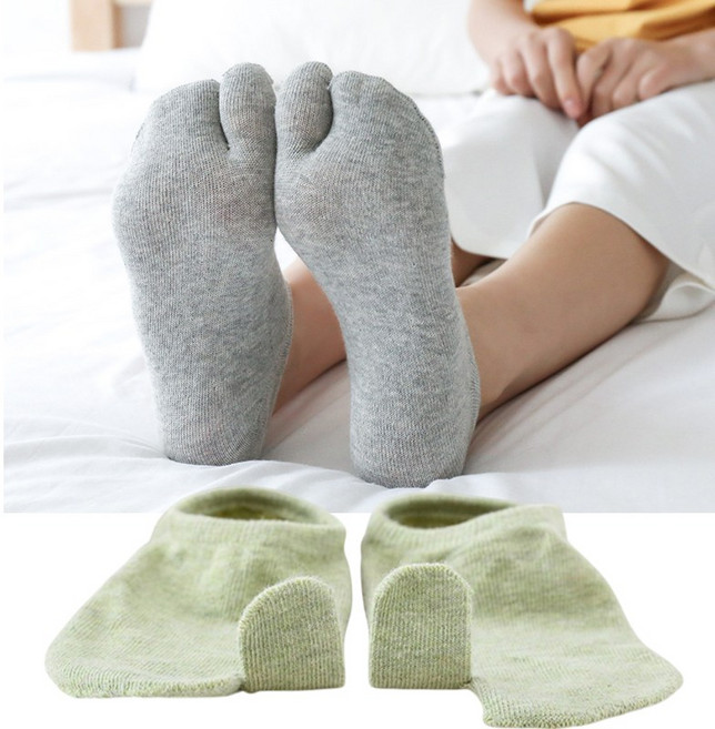 일본 엄지 발가락 타비삭스 컬러 족발 스니커즈 타비양말 4켤레세트