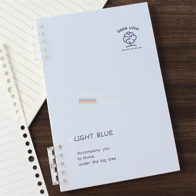 벌타 A5 속지교체 유선노트 60매 2P 블루 고급노트