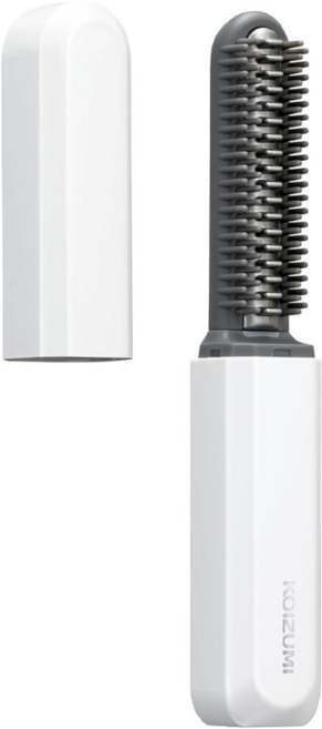 코이즈미 KOIZUMI 미니 무선 앞머리 휴대용 고데기, KHR-6420-WH, 화이트