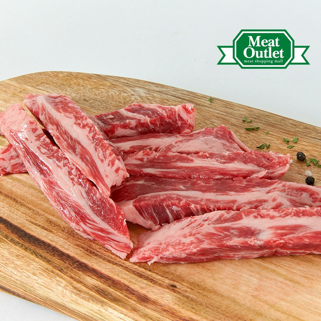미트아울렛 숙성 냉장 와규 갈비살 300g 호주산, 1개