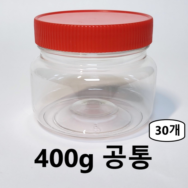 SD 젓갈통 400g 공통용기 고추장통 된장통 PET용기 김치통 깍두기통 페트병 배송비X, 30개