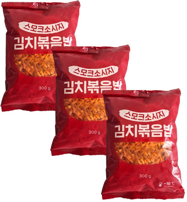 코스트코 천일 스모크소시지 김치볶음밥 300g, 3개