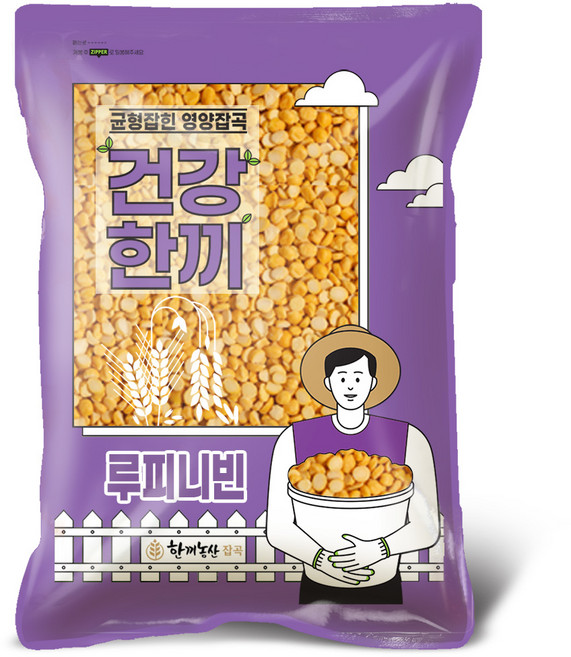 한끼농산 루피니빈 2025년산, 1개, 1kg
