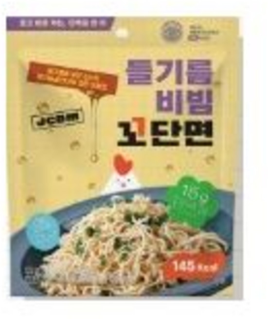 JCDM 꼬단면 소스in 3종 (들기름 크림베이컨 토마토바질), 꼬단면 122g 들기름 1개