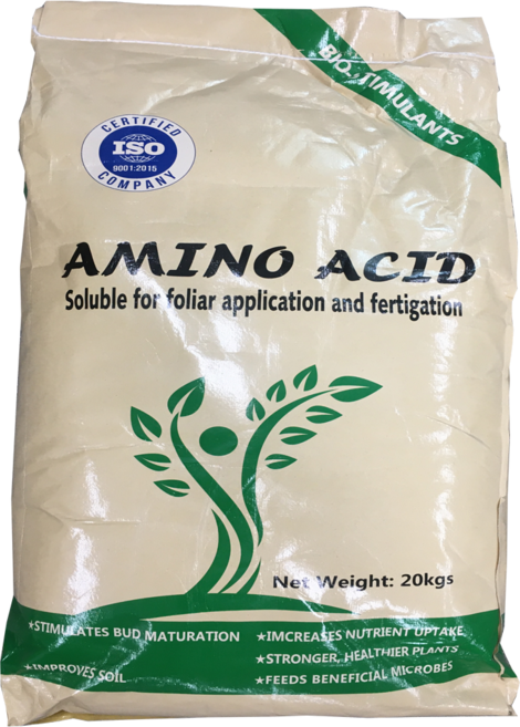 동물성아미노산 분말 20kg_20종 유리아미노산 비료원료 식물영양 완전 수용성 친환경, 1개