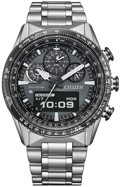 CITIZEN Promaster 男士金屬手錶 JV2006-55H