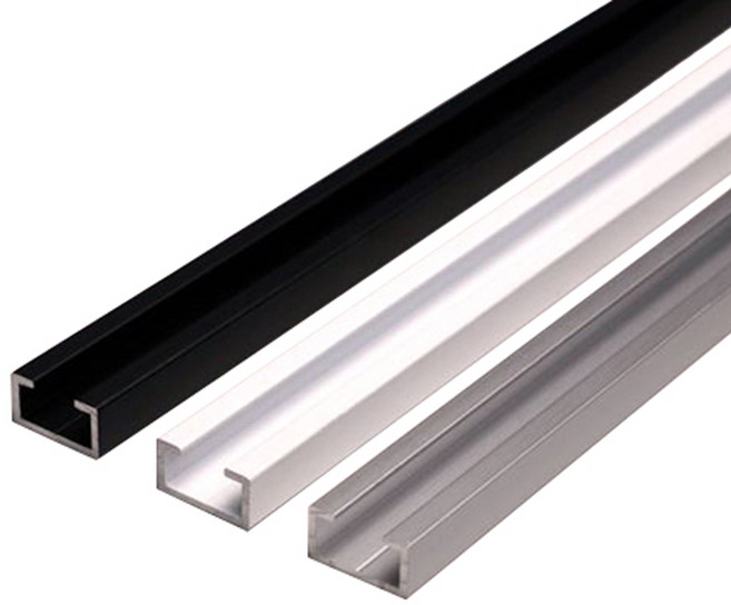 액자레일 미니레일 노출형(천정 및 벽면겸용)(3color) 2M 천정용액자레일 벽면용액자레일 레일, 화이트, 1개