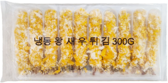 다산 냉동 왕새우튀김 300g, 1개