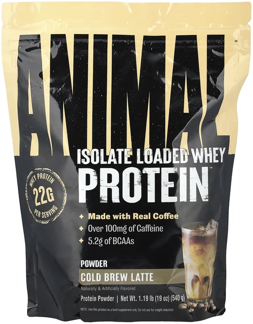 Animal Isolate Roaded Whey Protein™ 분말 콜드브루 라떼 540g(1.19lb), AnimalIsolateRoadedWheyProtein, 540g, 1개 - 쿠팡