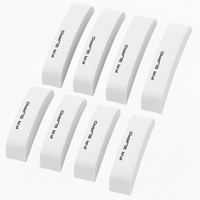 젠스 흠집제로 내차보호 초간편부착 문콕방지 자동차 도어가드, 8개, 화이트