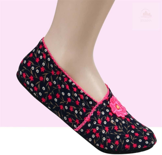 조은 미끄럼방지 꽃무늬덧신 꽃무늬덧신양말